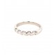 Pre Owned Platinum 5 Stone Diamond Ring ZX439
